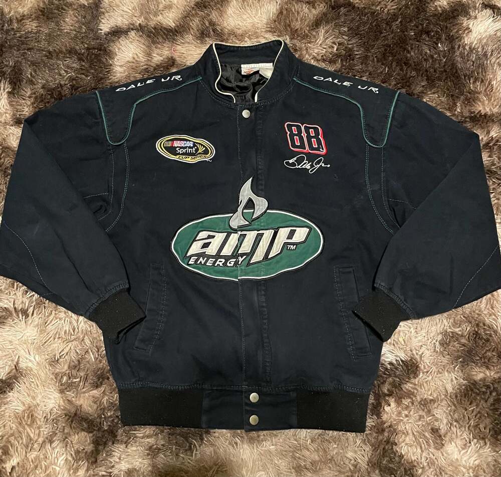 Vintage Dale Earnhardt Jr. NASCAR AMP Energy #88 Racing Jacket